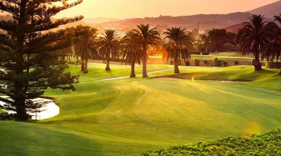 The Los Naranjos Golf Club's lovely golf course in marvelous Costa Del Sol.