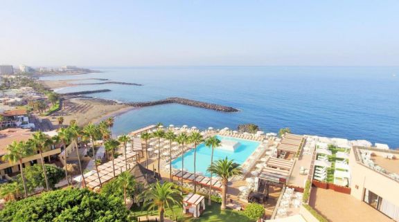 The Iberostar Bouganville Playa's scenic hotel in vibrant Tenerife.