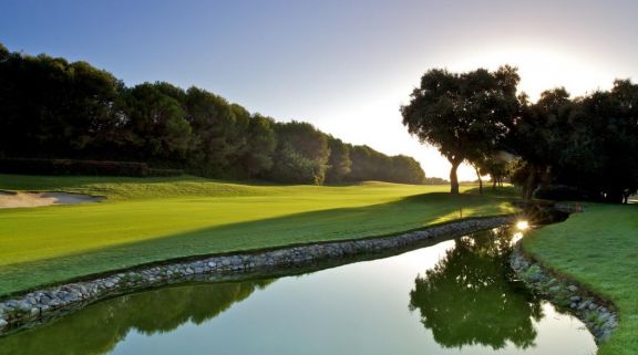 Real Club Valderrama is among the most excellent golf course around Costa Del Sol