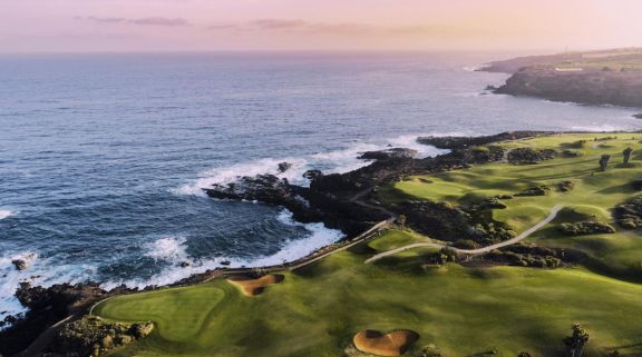 View Buenavista Golf Course's picturesque golf course within dazzling Tenerife.