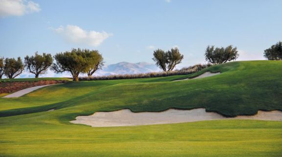 The Tony Jacklin Marrakech's lovely golf course situated in vibrant Morocco.