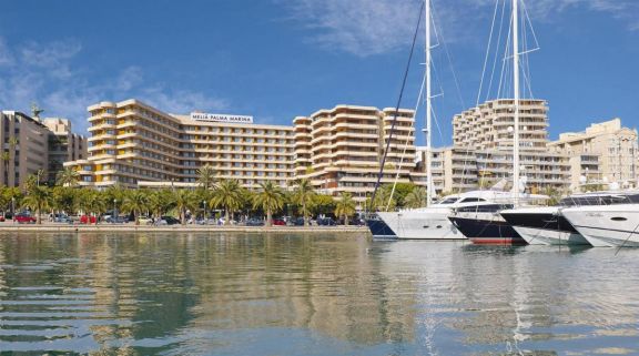 Melia Palma Marina's beautiful marina within marvelous Mallorca.